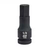 1/2 IN. DRIVE HEX BIT IMPACT SAE SOCKET 5/8 IN.
