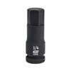 1/2 IN. DRIVE HEX BIT IMPACT SAE SOCKET 3/4 IN.