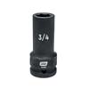 3/4 IN. DRIVE 6 POINT DEEP IMPACT SAE SOCKET 3/4 IN.