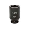 3/4 IN. DRIVE 6 POINT DEEP IMPACT SAE SOCKET 1-1/2 IN.