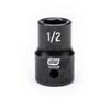 1/2 IN. DRIVE 6 POINT STANDARD IMPACT SAE SOCKET 1/2 IN.