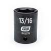 1/2 IN. DRIVE 6 POINT STANDARD IMPACT SAE SOCKET 13/16 IN.