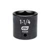 1/2 IN. DRIVE 6 POINT STANDARD IMPACT SAE SOCKET 1-1/4 IN.