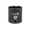 1/2 IN. DRIVE 6 POINT STANDARD IMPACT SAE SOCKET 1-3/8 IN.