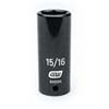 1/2 IN. DRIVE 6 POINT DEEP IMPACT SAE SOCKET 15/16 IN.