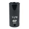 1/2 IN. DRIVE 6 POINT DEEP IMPACT SAE SOCKET 1-1/16 IN.