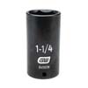 1/2 IN. DRIVE 6 POINT DEEP IMPACT SAE SOCKET 1-1/4 IN.