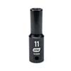 1/2 IN. DRIVE 6 POINT DEEP IMPACT METRIC SOCKET 11MM