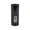 1/2 IN. DRIVE 6 POINT DEEP IMPACT METRIC SOCKET 23MM