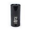 1/2 IN. DRIVE 6 POINT DEEP IMPACT METRIC SOCKET 27MM