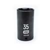 1/2 IN. DRIVE 6 POINT DEEP IMPACT METRIC SOCKET 35MM