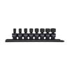 8 PIECE 3/8 IN. DRIVE 6 POINT STANDARD UNIVERSAL IMPACT SAE SOCKET SET