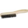 4-1/2 IN. X 3/4 X 5 WIRE BRUSH WITH SCRAPPER AND WOOD HANDLE 10-1/4 IN. OAL