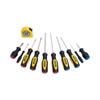 10 PC STANDARD SCREWDRIVER WET WITH 12 FT. TAPE MEASURE