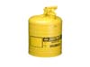 5 GALLON YELLOW STEEL TYPE 1 SAFETY GAS CAN