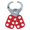 1 IN. JAW RED SAFETY LOCKOUT HASPS