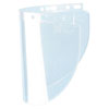 HIGH PERFORMANCE FACESHIELD WINDOW CLEAR WIDE VIEW 16.5 X 8 INCHES