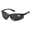BLACK SEMI-RIMLESS +2 DIOPTER MAG READER SAFETY GLASSES