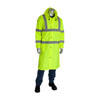 X-LARGE HI-VIS LIME 48 IN. ANSI TYPE R CLASS 3 ALL PURPOSE RAINCOAT