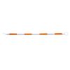 6 TO 10 FT. ADJUSTABLE WHITE AND ORANGE CONE BAR