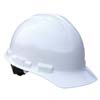 WHITE GRANITE CAP STYLE HARD HAT WITH 4 POINT PINLOCK TYPE 1 CLASS G & E