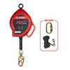 BRUTE 50 FT. CABLE SRL WITH SNAP HOOK INSTALLATION CARABINER AND TAGLINE ANSI