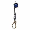 SELF RETRACTING LIFELINE 9 FT BLACK TWIN LEG W/REBAR HOOK