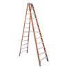 FS1512 12' STEP LADDER 300 LB FIBERGLASS LL ( CLOSEOUT )