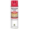 205233 ORANGE INV MARK CHALK IND. APWA 20OZ RUSTOLEUM ( CLOSEOUT )