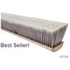 24 IN. X 3 SILVER FLAGGED PLASTIC TIP FLOOR BRUSH