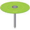 12 GUAGE X 15/16 IN. X 1-1/4 PLASTIC CAP NAIL