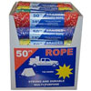 3/8 IN. DIA 50 FT. POLYPROPYLENE UTILITY ROPE