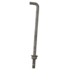 J ANCHOR BOLT WITH NUT AND WASHER (MULTIPLE OPTIONS AVAILABLE)