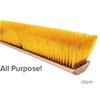 24 IN. NO.19 LINE FLOOR BRUSH YELLOW PLASTIC