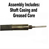 FLEX SHAFT COMPLETE OZTEC STYLE (MULTIPLE SIZES AVAILABLE)