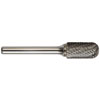 CYLINDRICAL BALL NOSE SOLID CARBIDE BURR DOUBLE CUT (MULTIPLE SIZES AVAILABLE)