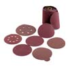 ALUMINUM OXIDE HOOK & LOOP WITH 8 HOLES (MULTIPLE SIZES AVAILABLE)
