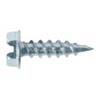 SLOTTED HEX WASHER HEAD NEEDLE POINT SCREWS ZINC 1000 EA (MULTIPLE OPTIONS AVAILABLE)