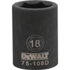 DRIVE METRIC IMPACT SOCKETS 6 POINT (MULTIPLE SIZES AVAILABLE)