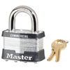 2 IN WIDE LAMINATED STEEL PIN TUMBLER PADLOCK (MULTIPLE OPTIONS AVAILABLE)