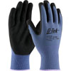 KNIT NYLON SAFETY GLOVES WITH NITRILE COAT AND MICROSURFACE GRIP (MULTIPLE SIZES AVAILABLE)