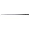 BLACK DOUBLE-LOCK NYLON CABLE TIES 100 EA (MULTIPLE OPTIONS AVAILABLE)