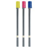 100 PACK STAKE FLAG 2.5 X 3.5 X 21 IN. (MULTIPLE COLORS AVAILABLE)